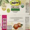 Mott's Organic No Sugar Added Apple Sauce, 3.9 Ounce, 36 Count (14800003840) view 4