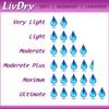 LivDry Incontinence Ultra Thin Pads for Women | Leak Protection and Odor Control | Extra Absorbent (Maximum 18-Count) view 4