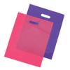 100 12x15 Glossy Pink and Purple Plastic Merchandise Bags w/Handles view 3