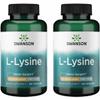 Swanson Free Form L-Lysine - Natural Supplement Promoting Stress Support & Nervous System Health - May Promote Relaxation 500 Milligrams 100 Capsules (2 Pack) view 1