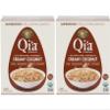 Qi'a Superfood Organic Hot Oatmeal - Creamy Coconut - 2 Boxes with 6 Packets Each Box (12 Packets Total) (8 oz each) view 1