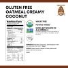 Qi'a Superfood Organic Hot Oatmeal - Creamy Coconut - 2 Boxes with 6 Packets Each Box (12 Packets Total) (8 oz each) view 3