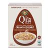 Qi'a Superfood Organic Hot Oatmeal - Creamy Coconut - 2 Boxes with 6 Packets Each Box (12 Packets Total) (8 oz each) view 4
