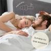 Anbow Soft Ear Plugs for Sleeping Noise Reduction, Made of Silicone, Suitable for Sleeping & Swimming, Soft Reusable Earplugs for Noise Reduction, Adjustable Size for Concerts & Snoring (3 Pairs) view 4