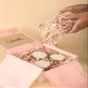 BonBon Paper Premium Crinkle Cut Paper - Elegant Rose Gold & Ivory - Gift Box Filler, Gift Baskets & Packaging - Recycled Fibers - 1 lb. or 10 lbs. (1 LB) view 3