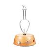 Organic Aromas Elegance Aromatherapy Diffuser for Essential Oil, Waterless Glass Nebulizer w/Auto-Off Switch, BPA Free - Lightwood view 1