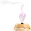 Organic Aromas Elegance Aromatherapy Diffuser for Essential Oil, Waterless Glass Nebulizer w/Auto-Off Switch, BPA Free - Lightwood view 2