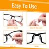 Silicone Eyeglass Nose Pads Sticky, Hypo-allergenic Adhesive Nose Grips for Glasses and Sunglasses 12 Pairs view 4