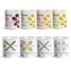Poshi Olives + Veggies | Whole Pitted Olives 4 Flavor Variety | Poshi 4 Flavor Variety | Vegan, Kosher, Gluten Free + Keto Friendly Healthy Snacks (24 Pack) view 1