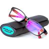 PROSPEK Blue Light Blocking Glasses for Women & Men, 99% Harmful Blue Light Filter, Anti-Glare Clear Lenses, Non-Prescription Computer Glasses view 1