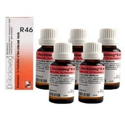 5 x Dr.Reckeweg-Germany R46- Rheumatism of Fore-Arms And Hands ."Shipping by FedEx"