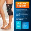 PhysioNatural Ice Pack for Knee Pain Relief, Reusable Gel Ice Wrap for Leg Injuries, Swelling, Knee Replacement Surgery, Cold Compress Therapy for Arthritis, Meniscus Tear and ACL view 3