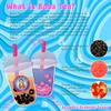 Premium BUBBLE GUM Boba/Bubble Tea Drink Mix Powder By Buddha Bubbles Boba (10 Ounces / 283 Grams) view 4