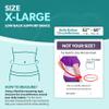 BraceAbility Women's Back Brace for Female Lower Back Pain - Lightweight Soft White Elastic Lumbar Compression Support Belt is Discreet Under Clothes for Ladies, Nurses, Walking (XL) view 2