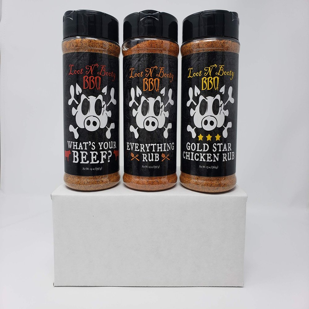 3J3B3R Automotive Products Beef - Everything Rub - Car Snacks c
