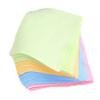 EUBUY 100pcs 14cm x 14cm Colorful Square Microfiber Cleaner Cleaning Clothes for Phone Screen Camera Eyeglasses Lens Glasses(100) view 2