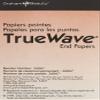 Graham Beauty Graham Truewave End Papers Jumbo,Box of 1000 Papers,white view 1