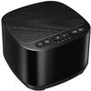 Magicteam Sleep Sound White Noise Machine with 40 Natural Soothing Sounds and Memory Function 32 Levels of Volume Powered by AC or USB and Sleep Timer Sound Therapy for Baby Kids Adults (B-Black) view 1
