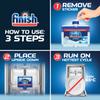 Finish Dual Action Dishwasher Cleaner: Fight Grease & Limescale, Fresh 8.45 oz.(Pack of 4) view 4