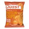Quest Nutrition Nacho Cheese Tortilla Style Protein Chips, 18g Protein, 4g Net Carb, Gluten Free, 1.1 oz (Pack of 12) view 1
