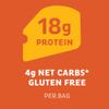 Quest Nutrition Nacho Cheese Tortilla Style Protein Chips, 18g Protein, 4g Net Carb, Gluten Free, 1.1 oz (Pack of 12) view 2