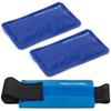 2 Soft Gel Ice Packs for Injuries Reusable with Extra Comfy Adjustable Cold Pack Wrap, Flexible Hot and Cold Compress view 1