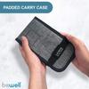 Lewis N. Clark Magnetic Folding Pill Organizer Supplement Case for OTC Medicine, Prescription Vitamins - 14 Slots, Gray/Black (B779) view 3