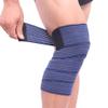 1Pair Elastic Bandage Tape Sport Knee Support Strap Shin Guard Compression Protector for Ankle Leg Wrist Wrap (Blue, 180cm) view 1