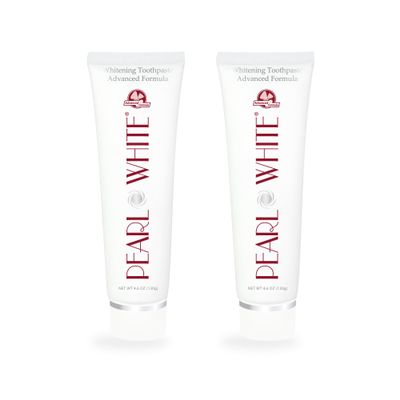 BEYOND Pearl White Whitening Toothpaste (Advanced, 2 Pack of 4.6 oz / 130 g)