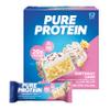 Pure Protein Birthday Cake Protein Bars  20g Protein, 3g Sugar, 190 Calories (12 count) Low Sugar* High Protein Snack - Gluten Free - Perfect for a Healthy Snack view 1