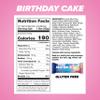 Pure Protein Birthday Cake Protein Bars  20g Protein, 3g Sugar, 190 Calories (12 count) Low Sugar* High Protein Snack - Gluten Free - Perfect for a Healthy Snack view 2