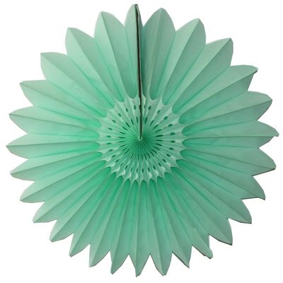 3-Pack 18 Inch Tissue Paper Fanburst (Mint Green)