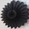 3-Pack 18 Inch Tissue Paper Fanburst (Black) view 2