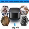 Magicteam White Noise Machine with 20 Non Looping Natural Soothing Sounds Memory Function 32 Levels of Volume Powered by AC or USB and Sleep Sound Timer Therapy for Baby Kids Adults Black view 4