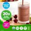Orgain Organic Vegan Meal Replacement Protein Powder, Creamy Chocolate Fudge - 20g Plant Based Protein, Gluten Free, Dairy Free, Lactose Free, Soy Free, No Sugar Added, For Smoothies & Shakes - 2.03lb view 4