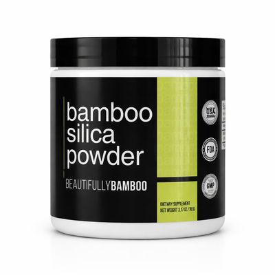 Bamboo Silica Extract Power [Hair, Skin & Nails -150 Servings] - Beautifully Bamboo