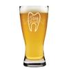 15 oz Beer Pilsner Glass Go Floss Yourself Dentist Dental Hygienist view 1