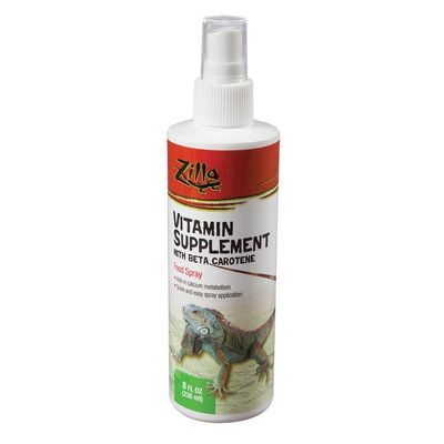 Zilla Vitamin Supplement with Beta Carotene 8 fl. oz (236 ml) - Pack of 12