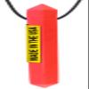 ARK Krypto-Bite, Chew Necklaces for Sensory Kids and Adults, Oral Fidget for Autism, ADHD, SPD, Anxiety, Medical-Grade Sensory Chew Necklace, Standard, Softest, Red view 1