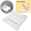 Folding Shower Seat Bench, Wall Mount Bathroom Bath Safety Stool Chair Bench Bathroom Drop-Leaf Wall Stool for Bath Toilet Hotel, 130kg Capacity for Senior Handicap Disabled Medical Use view 4