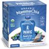 Mamma Chia Organic Prebiotic Squeeze Snack, Blueberry Acai, Fiber-Rich Prebiotic Gut Support, USDA Certified Organic, Non-GMO, Vegan, Gluten Free, 14 Ounce (Pack of 6) view 1