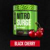 Jacked Factory NITROSURGE Pre Workout Supplement - Endless Energy, Instant Strength Gains, Clear Focus and Intense Pumps - NO Booster & Powerful Preworkout Energy Powder - 30 Servings, Black Cherry view 2