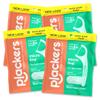 Plackers Micro Mint Dental Flossers, Fold-Out Toothpick, Super Tuffloss, Easy Storage with Sure-Zip Seal, Fresh Mint Flavor, 150 Count (Pack of 4) view 1