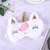 2 Pack Cute Animal Sleep Mask for Girls Cute Unicorn Soft Plush Blindfold Sleep Masks Eye Cover for Women Girls Travel Nap Night Sleeping view 4