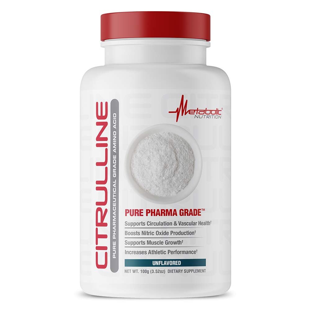 Metabolic Nutrition Citrulline, 100 Grams, Powder