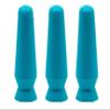 DMV Scleral Cup Large Contact Lens Handler - Inserts Scleral Contact Lenses and Prosthetic Eyes (Ventless) - Pack of 3 Light Blue view 1