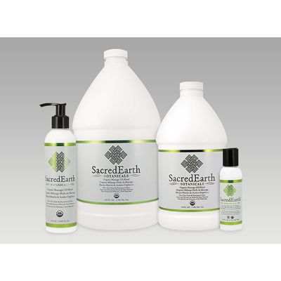 Sacred Earth Organic Massage Oil - half gallon by Sacred Earth Botanicals