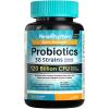 NewRhythm Probiotics 120 Billion CFU 36 Strains, 3-in-1 Probiotics with Prebiotics & Enzymes, Probioticos for Women & Men, Vegan Targeted Release Supplement, 30ct view 1