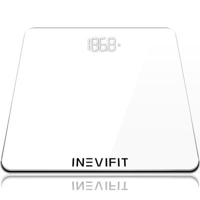 INEVIFIT Bathroom Scale, Highly Accurate Digital Bathroom Body Scale, Precisely Measures Weight up to 400 lbs