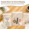 200 ct 9 X 12 Clear Cello Cellophane Bags Self Sealing and Releasable Food Safe for Shirts, Gift, Cookies, Candies 1.6 Mil, Bulk view 3